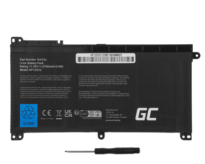 Green Cell Battery BI03XL ON03XL for HP Pavilion x360 13-U 13-U000 13-U100 Stream 14-AX 14-AX000_2