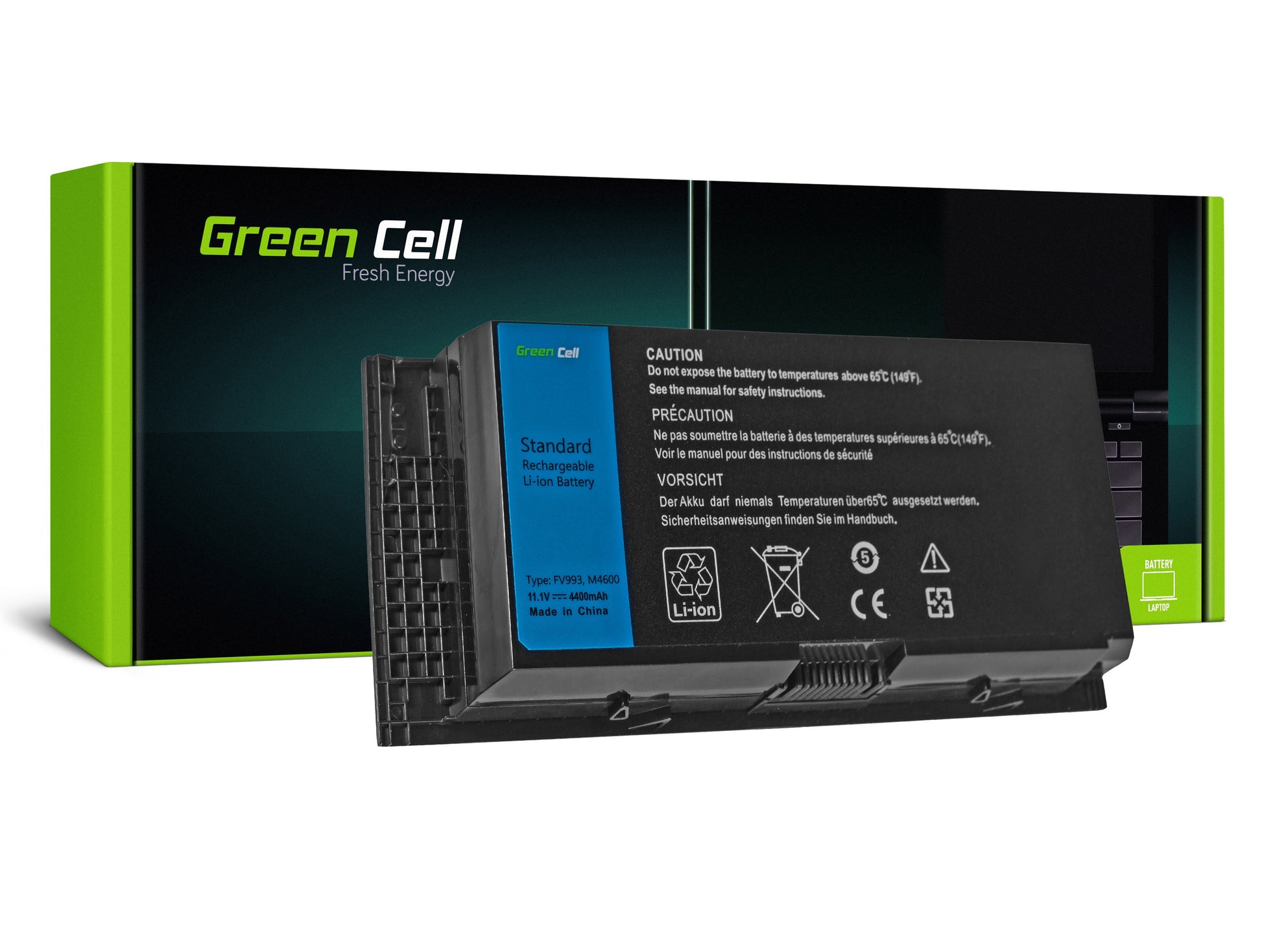Green Cell Battery FV993 for Dell Precision M4600 M4700 M4800 M6600 M6700_0