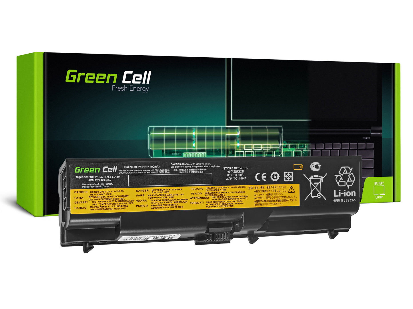 Green Cell - Batteria del computer portatile 42T4795 per IBM Lenovo Thinkpad_1