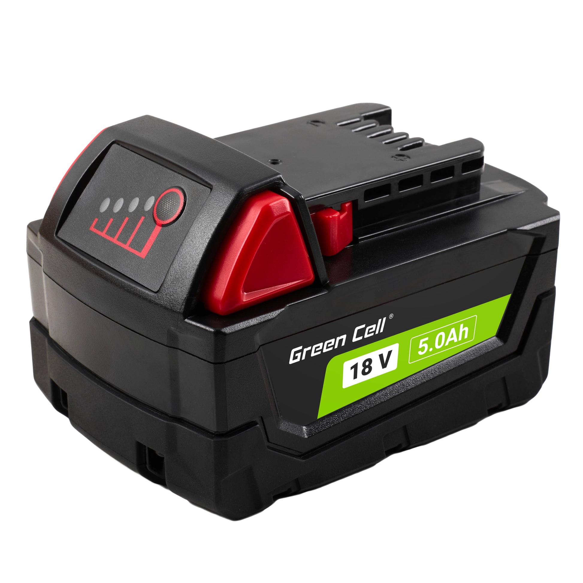 Green Cell Battery for Milwaukee M18 18V 5Ah Replacement Battery M18 B5 4932430483_2