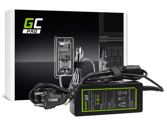 Green Cell PRO Charger / AC Adapter 18.5V 3.5A 65W for HP Pavilion DV2000 DV6000 DV8000 Compaq 6730b 6735b nc6120 nc6220 nx6110_0