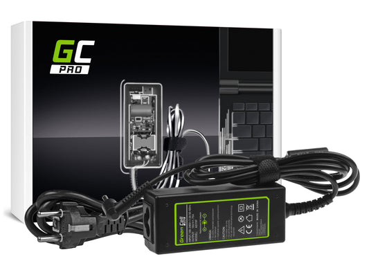 Green Cell PRO Charger / AC Adapter 19V 1.75A 33W for Asus X201E Vivobook F200CA F200MA F201E Q200E S200E X200CA X200M X200MA_0