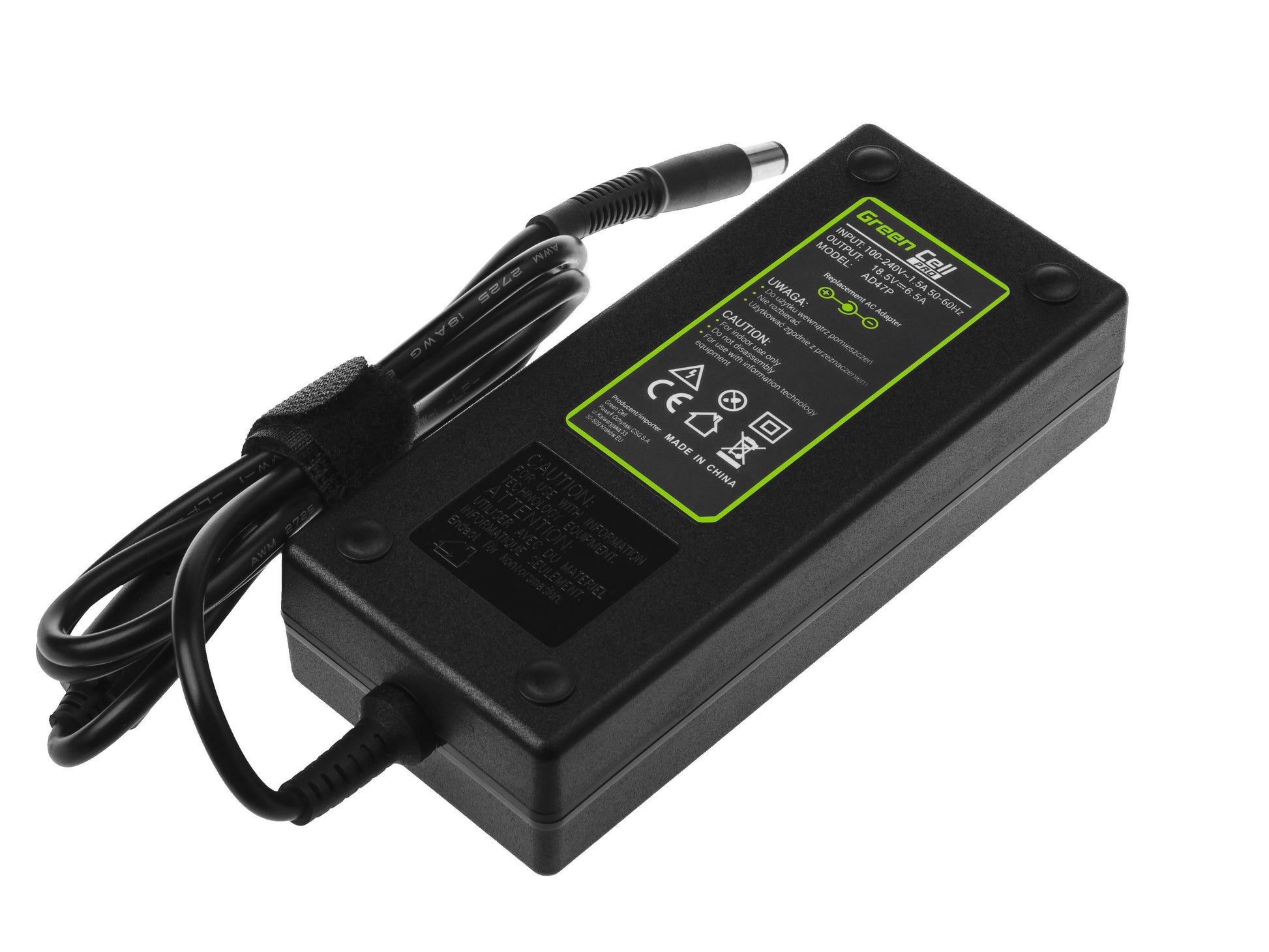 Green Cell PRO Charger / AC Adapter 18.5V 6.5A 120W for HP Compaq 6710b 6730b 6910p nc6400 nx7400 EliteBook 2530p 6930p 8530p_2