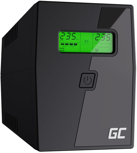 Green Cell PowerProof UPS Micropower 600VA with LCD display_0