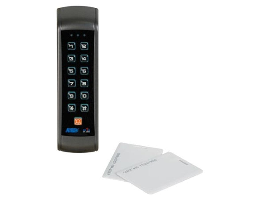 TECLADO LEITOR DE CONTROLO DE ACESSO DIGITAL DE RELÉ DUPLO - À PROVA DE INTEMPÉRIES_0