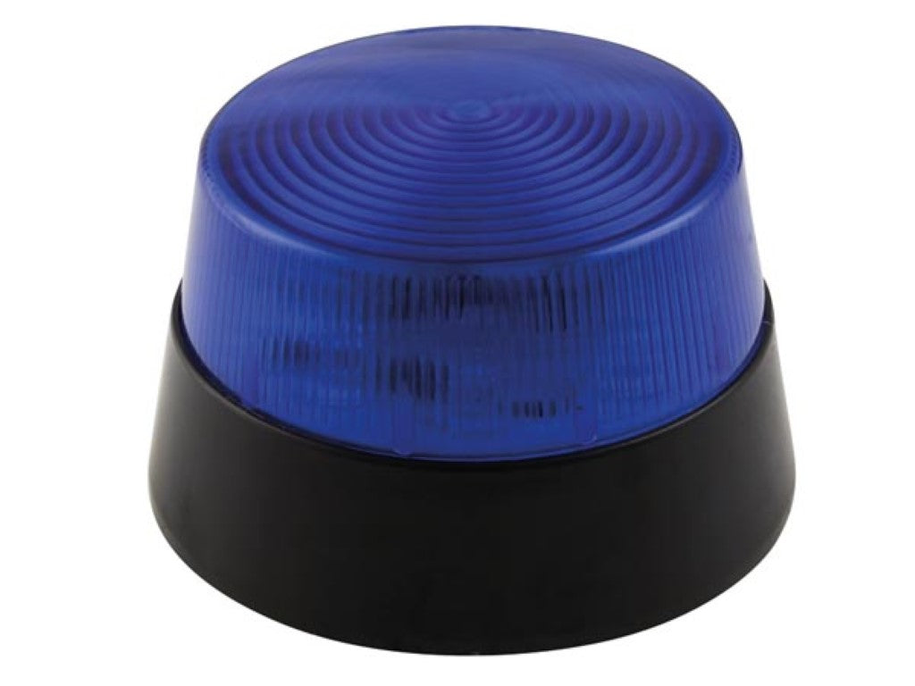 LUZ LED INTERMITENTE - AZUL - 12 VDC - ø 77 mm_0