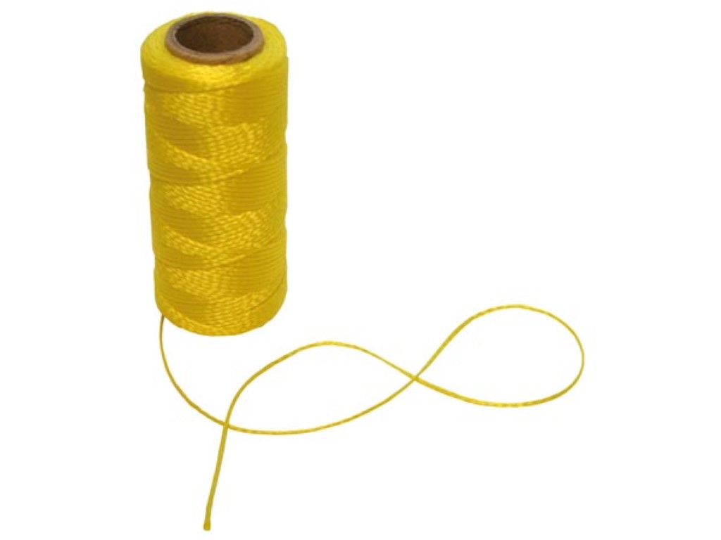 CORDA DE PEDREIRO - Ø 1.2 mm - COMPRIMENTO 100 m - AMARELO_0