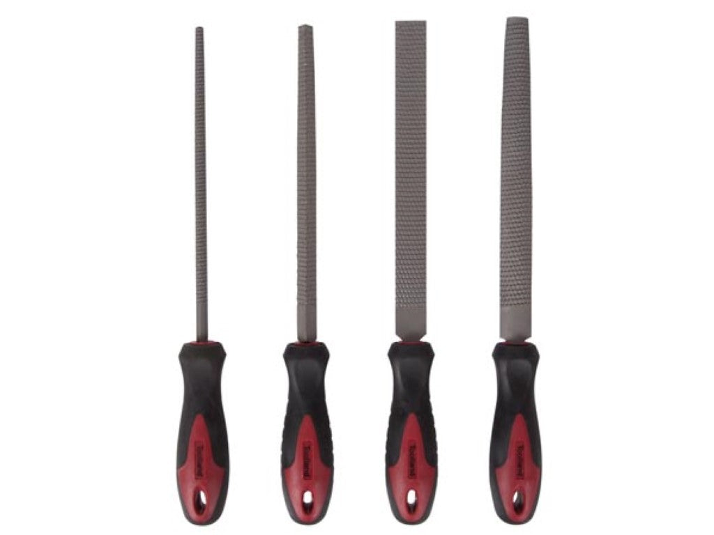 CONJUNTO DE RASPAS DE MADEIRA - 20 cm/8" - 4 pcs_0