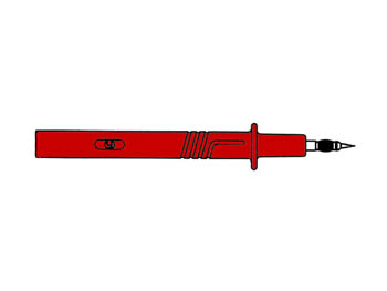 SONDA DE SEGURANÇA DE FUNÇÃO DUPLA 4mm / VERMELHA (PRÜF 2700)_0