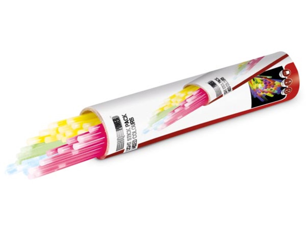 EMBALAGEM DE BASTÕES LUMINOSOS Ø 0.5 x 20 cm - VÁRIAS CORES (50 unids/caixa)_0