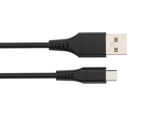Cabo USB - USB 2.0 A a C 60W, niquelado, cabo TPE - 1 metro_0