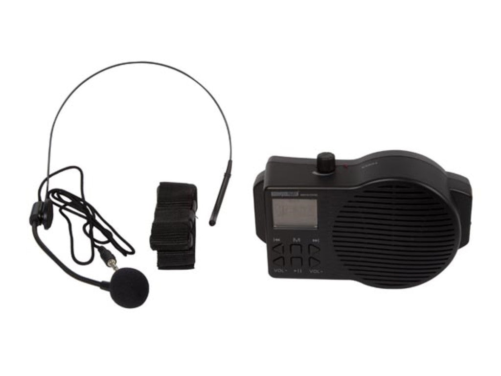 SISTEMA PA (PUBLIC ADDRESS) PORTÁTIL com USB/SD e rádio FM_0