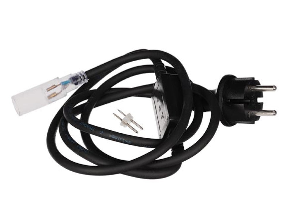 CABO DE ALIMENTAÇÃO À PROVA DE ÁGUA PARA CORDÃO DE LUZ LED - 1 unid._0
