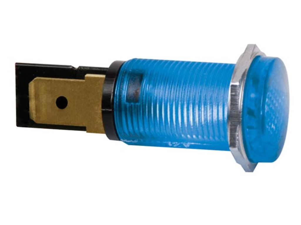 RODA 14mm LÂMPADA DE CONTROLO DO PAINEL 220V AZUL_0