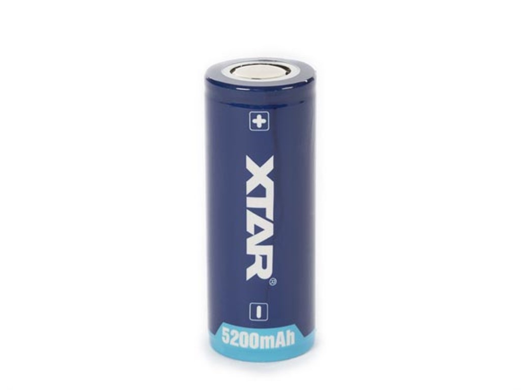 PILHA ION DE LÍTIO 3.6 V - 5000  mAh  - 26650 - RECARREGÁVEL REDONDA_0