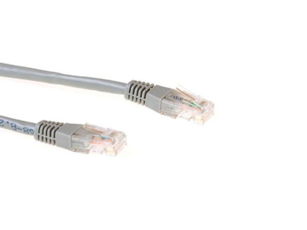 Cabo de rede CAT6 U/UTP, CCA, 5 m, cinzento_0