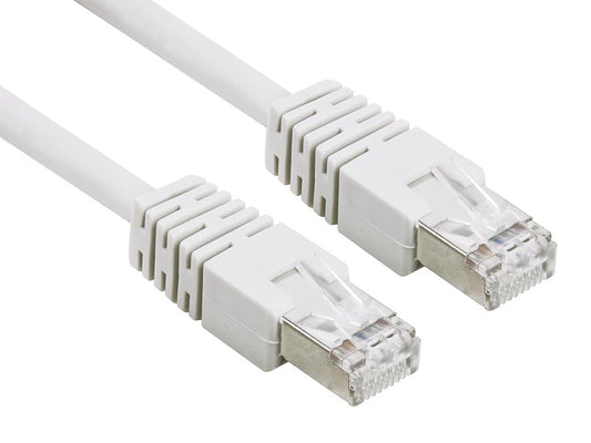 Cabo de rede CAT6 U/UTP, CCA, 1m, branco_0