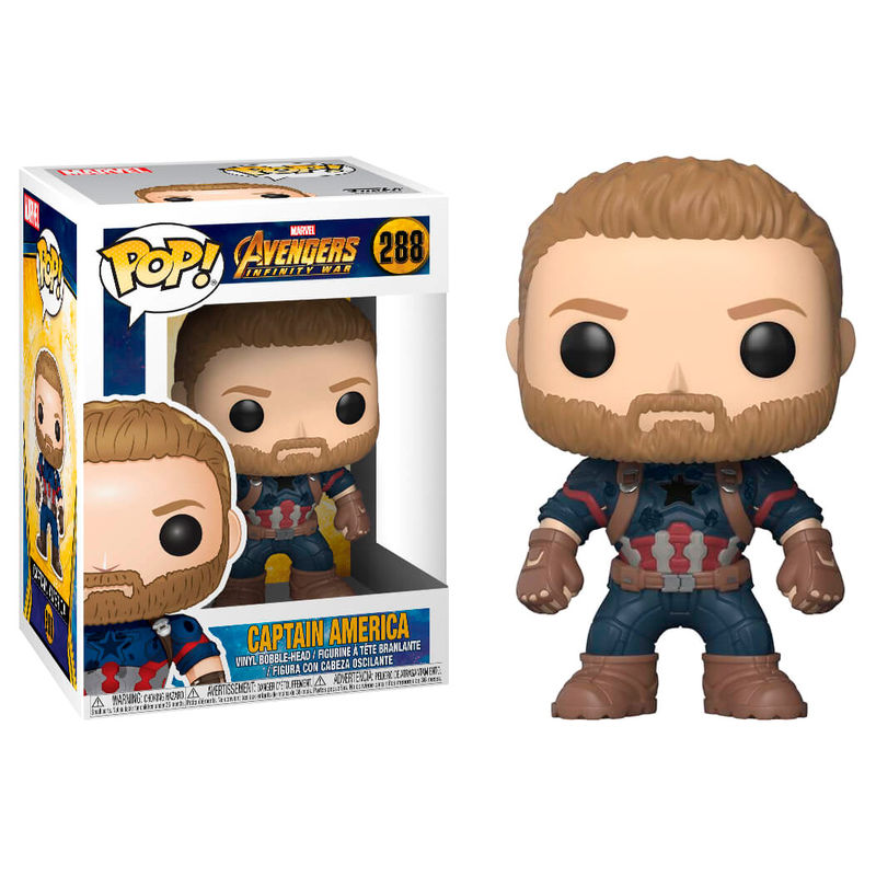 Figura POP Marvel Avengers Infinity War Capitan America_0