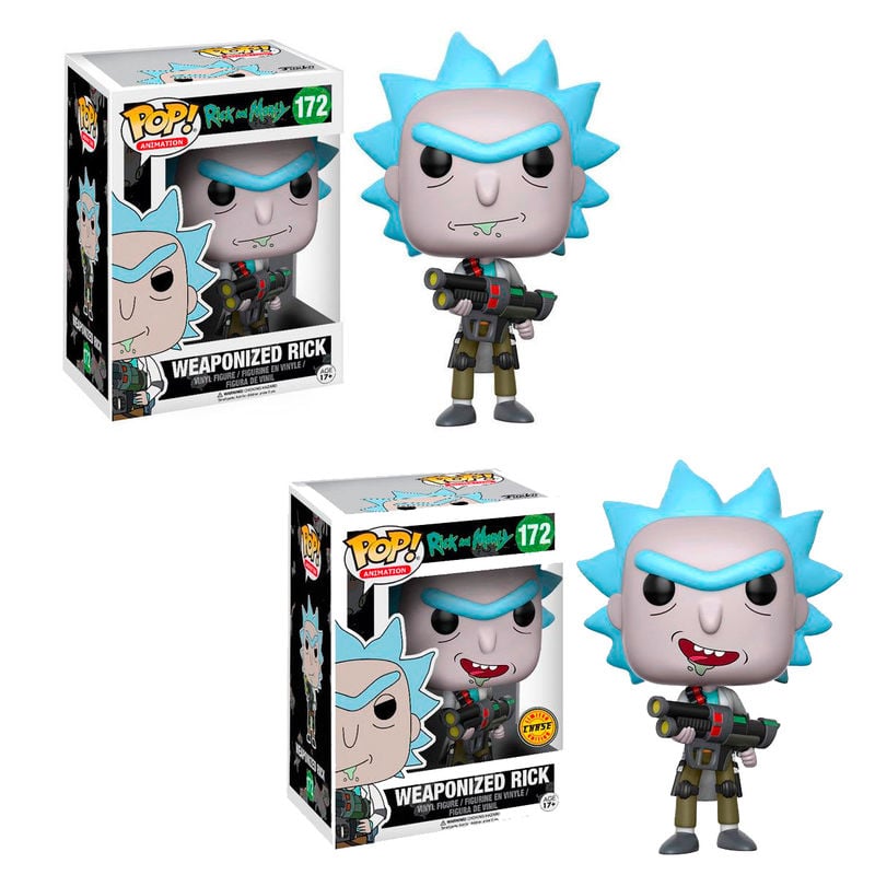 Figura POP Rick & Morty Weaponized Rick 5 + 1 chase_0