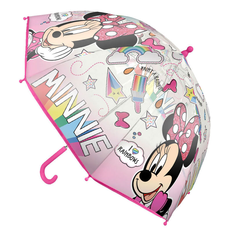 Paraguas manual burbuja Minnie Disney POE 45cm_0