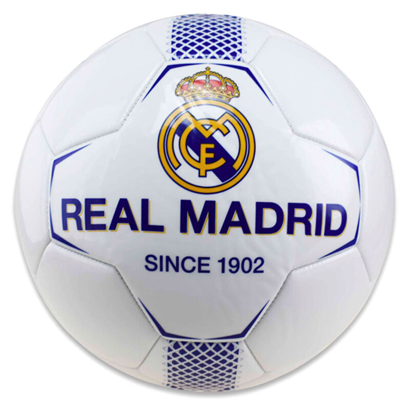 Balon futbol Real Madrid blanco grande_0