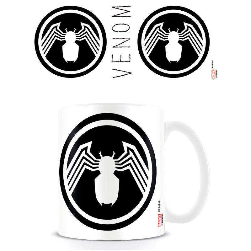 Taza Logo Venom Marvel_0