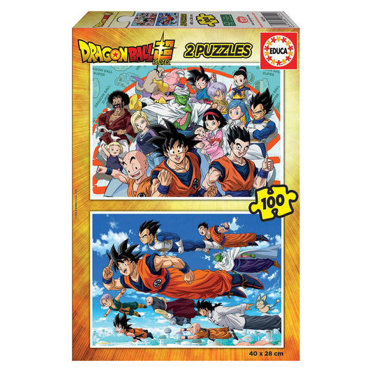 Puzzle Dragon Ball Super 2x100pzs_0