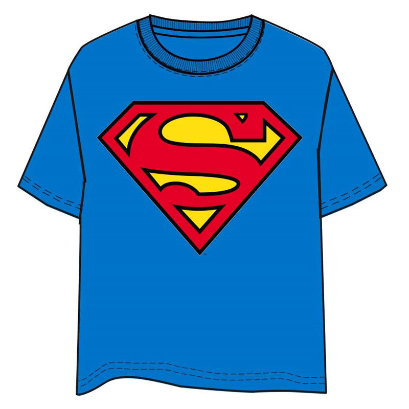 Camiseta Superman DC Comics adulto_0