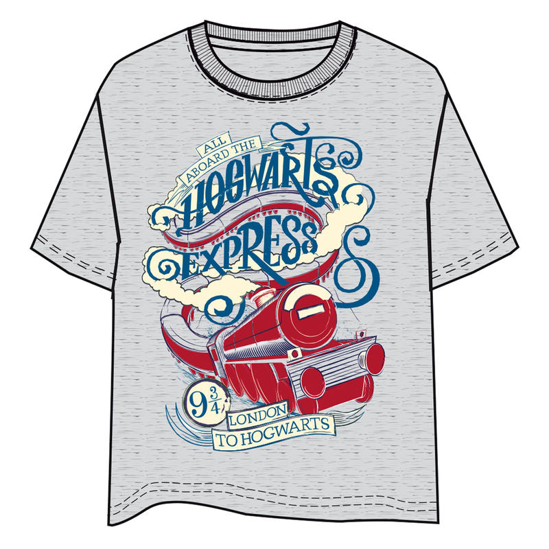 Camiseta Hogwarts Express Harry Potter adulto_0