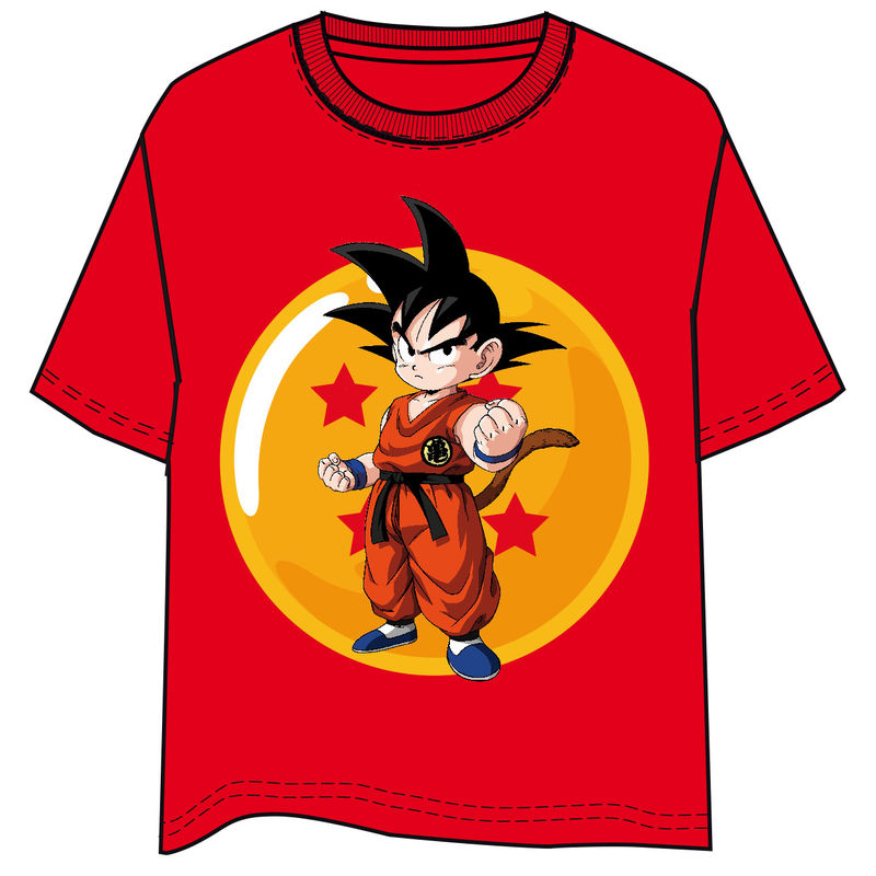 Camiseta Son Goku Dragon Ball adulto_0