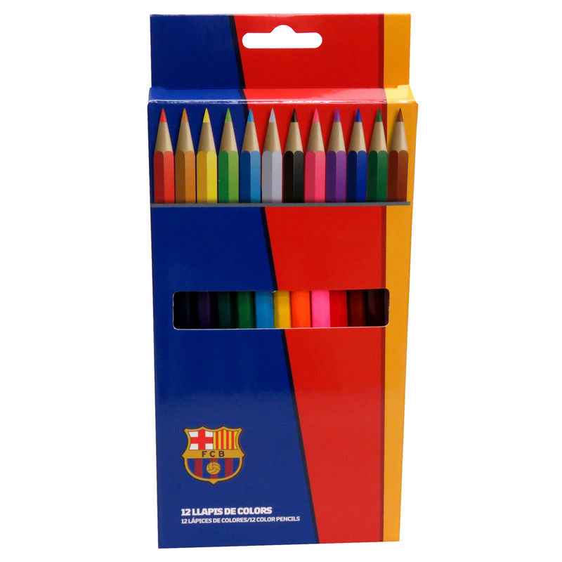 Caja lapices colores FC Barcelona_0