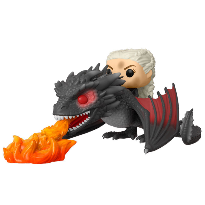 Figura POP Juego de Tronos Daenerys on Fiery Drogon_0