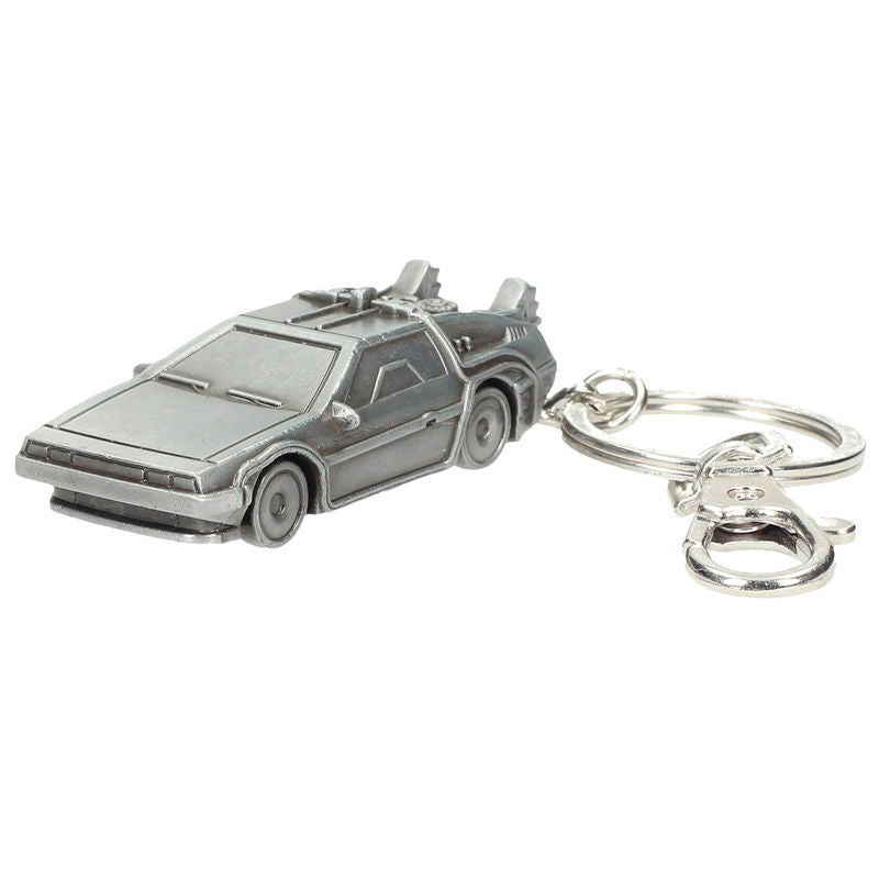 Llavero 3D metal Delorean Regreso al Futuro_0