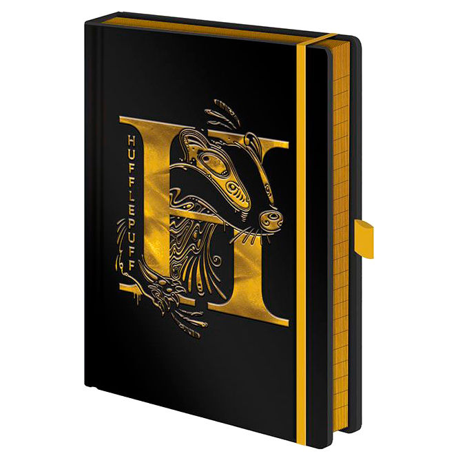 Cuaderno A5 premium Hufflepuff Harry Potter_0