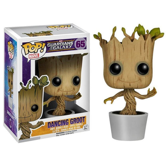 Figura POP Marvel Guardianes de la Galaxia Dancing Groot_0