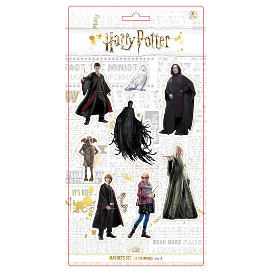 Blister 8 imanes Personajes Harry Potter_0