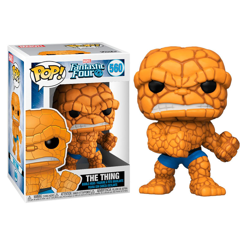 Figura POP Marvel Los 4 Fantasticos The Thing_0