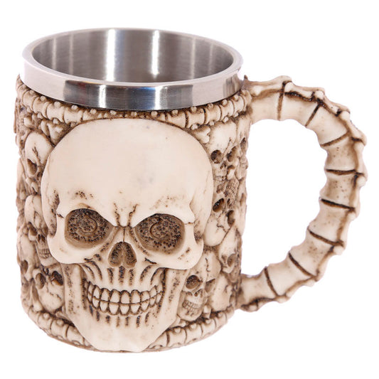 Taza Calavera y Cabezas de Calaveras_0