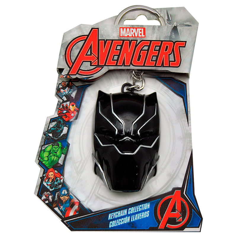 Llavero 3D Black Panther Marvel_0