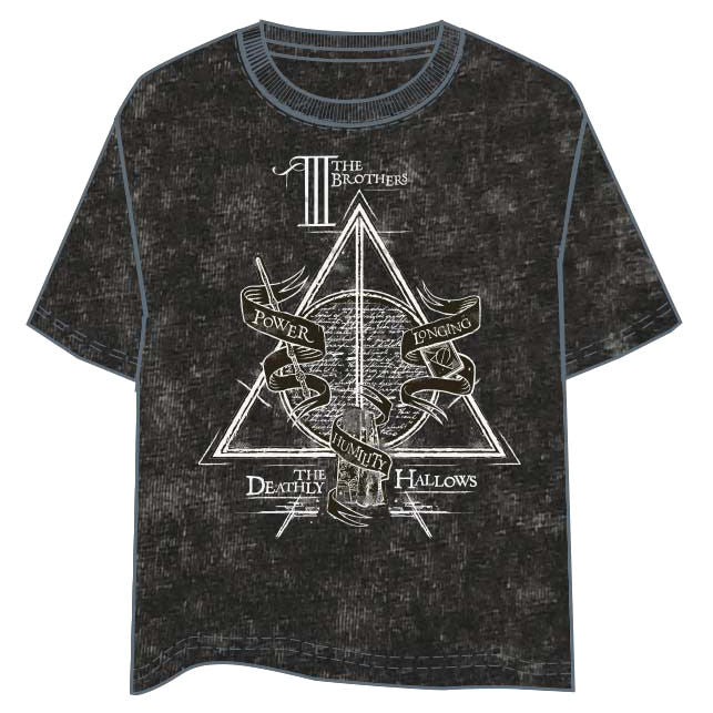Camiseta Deathly Hallows Harry Potter adulto_0