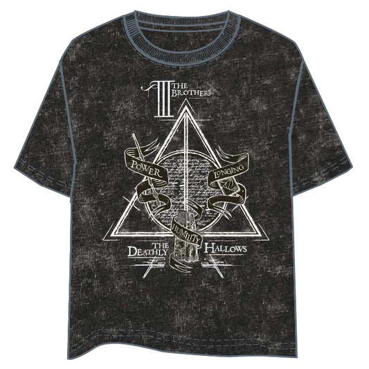 Camiseta Deathly Hallows Harry Potter adulto_0