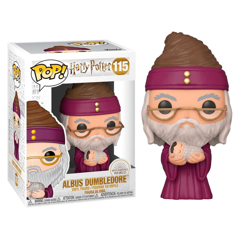 Figura POP Harry Potter Dumbledore with Baby Harry_0