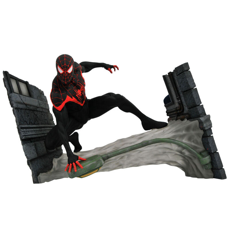 Figura Miles Morales Spiderman Marvel Comic Gallery 18cm_0