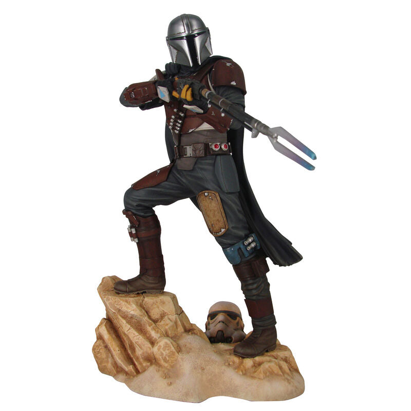 Estatua The Mandalorian Star Wars Premier Collection 29cm_0