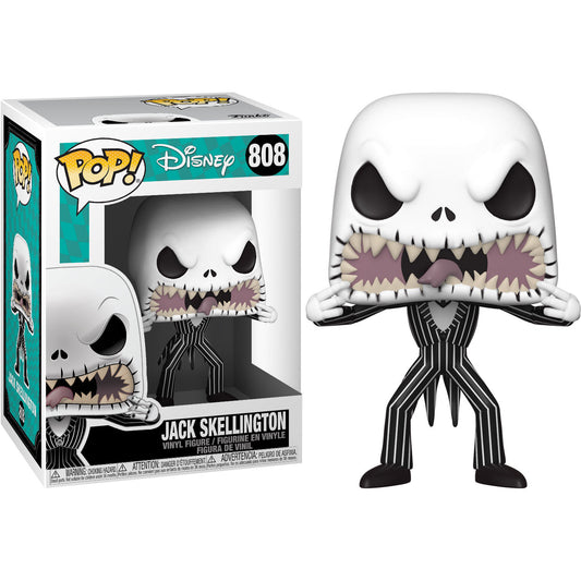 Figura POP Disney Pesadilla Antes de Navidad Jack Scary Face_0