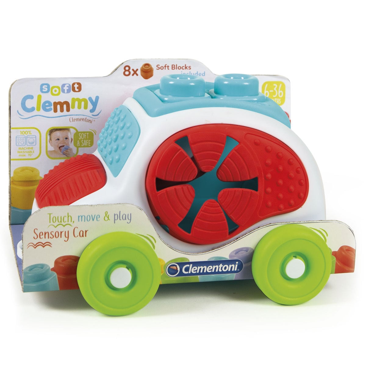 Clemmy Baby Vehiculo con Texturas_0