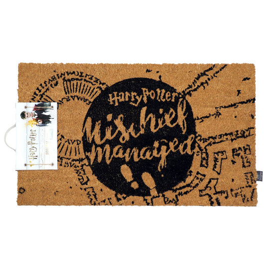 Felpudo Mischief Managed Harry Potter_0