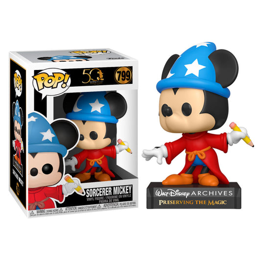 Figura POP Disney Archives Sorcerer Mickey_0
