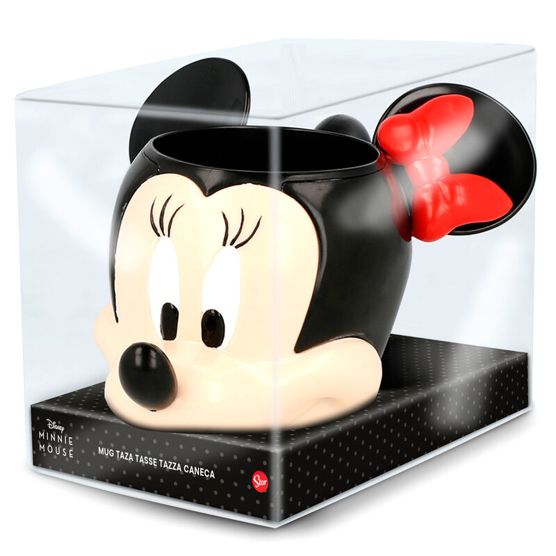Taza 3D Cabeza Minnie Disney_0
