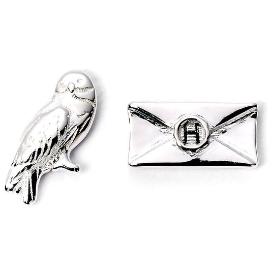 Pendientes Hedwig and Letter Harry Potter_0